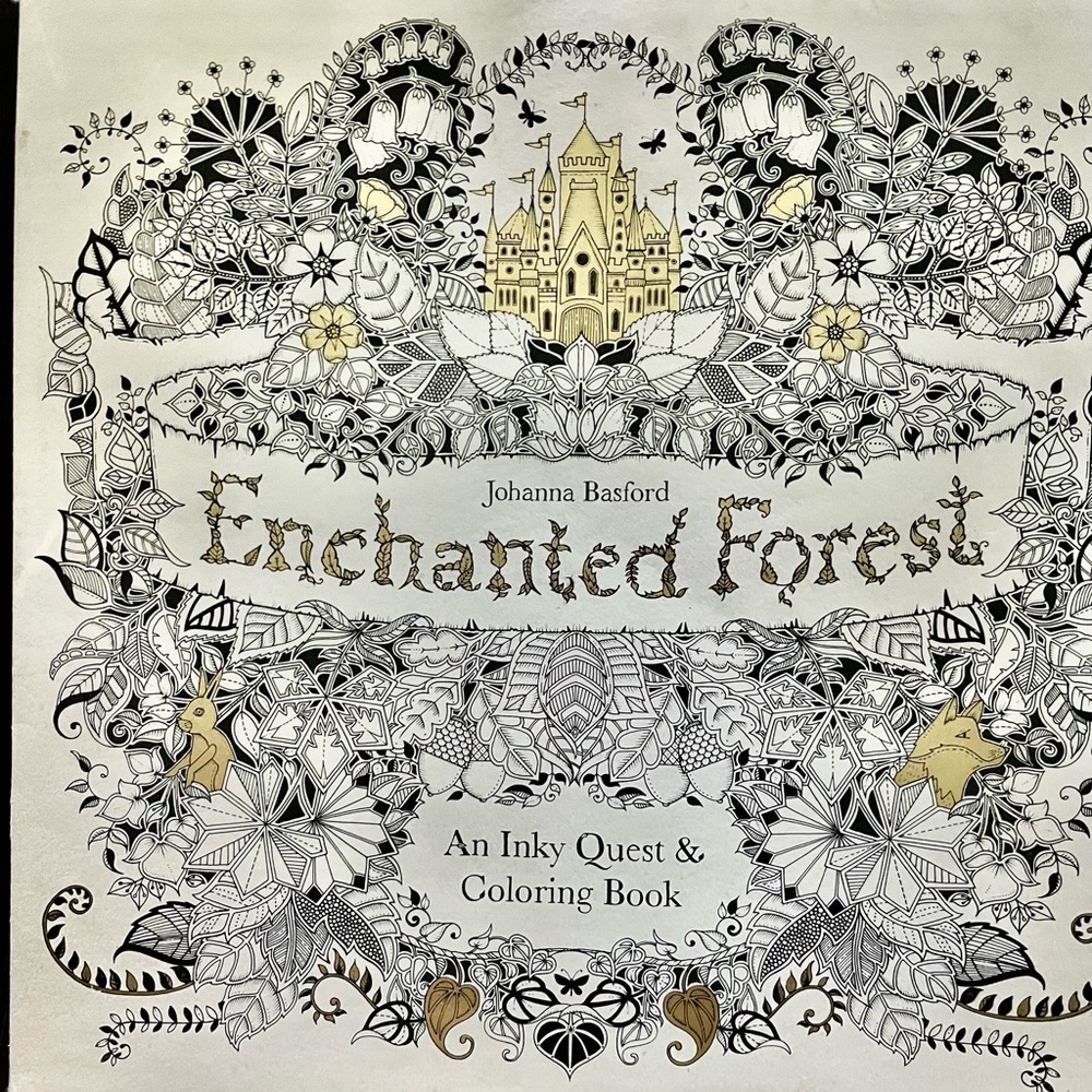 ENCHANTED FOREST - an inky quest and coloring book by Johanna Basford